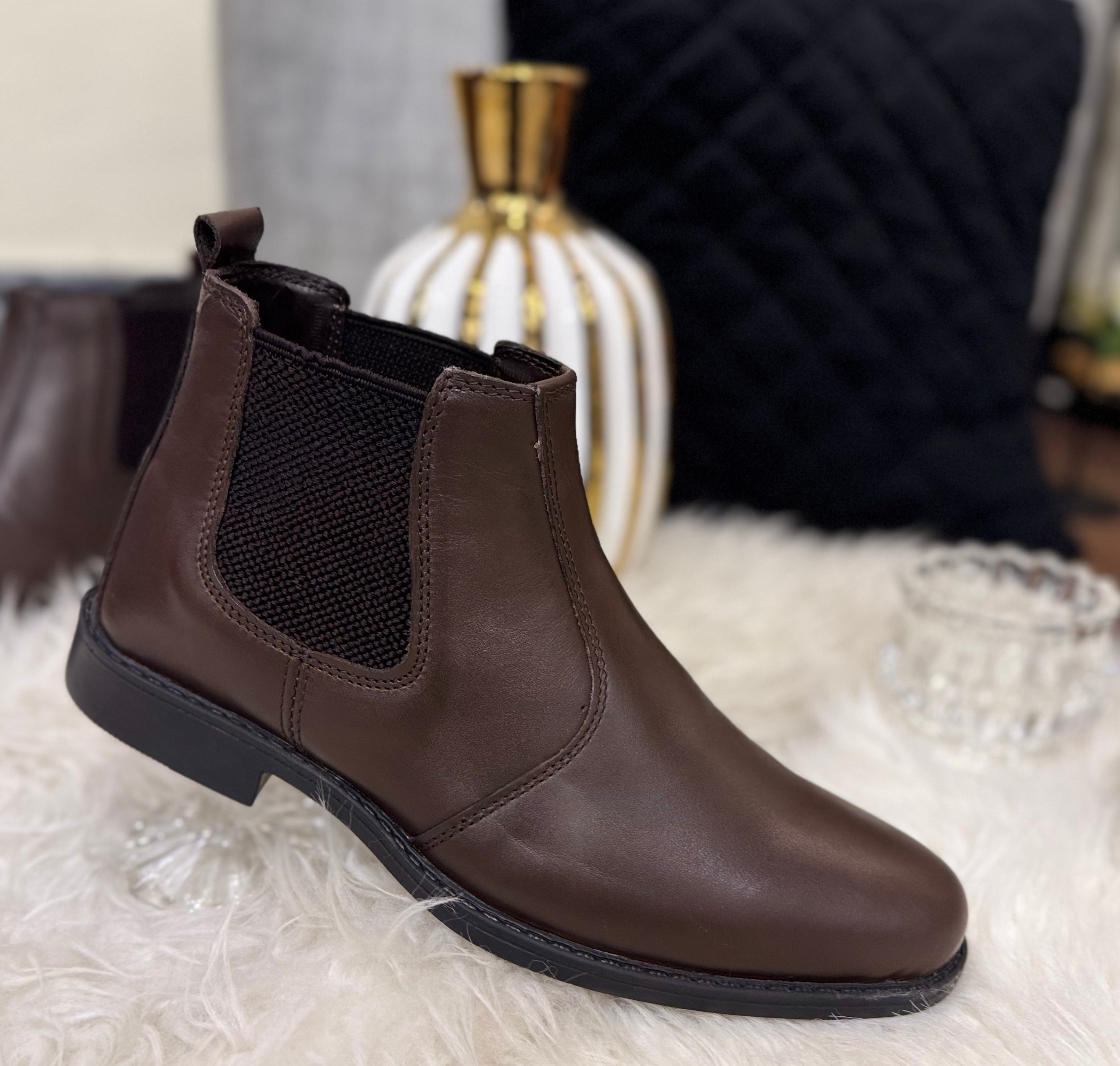 Walk Worthy Chelsea Boots — Dark Brown