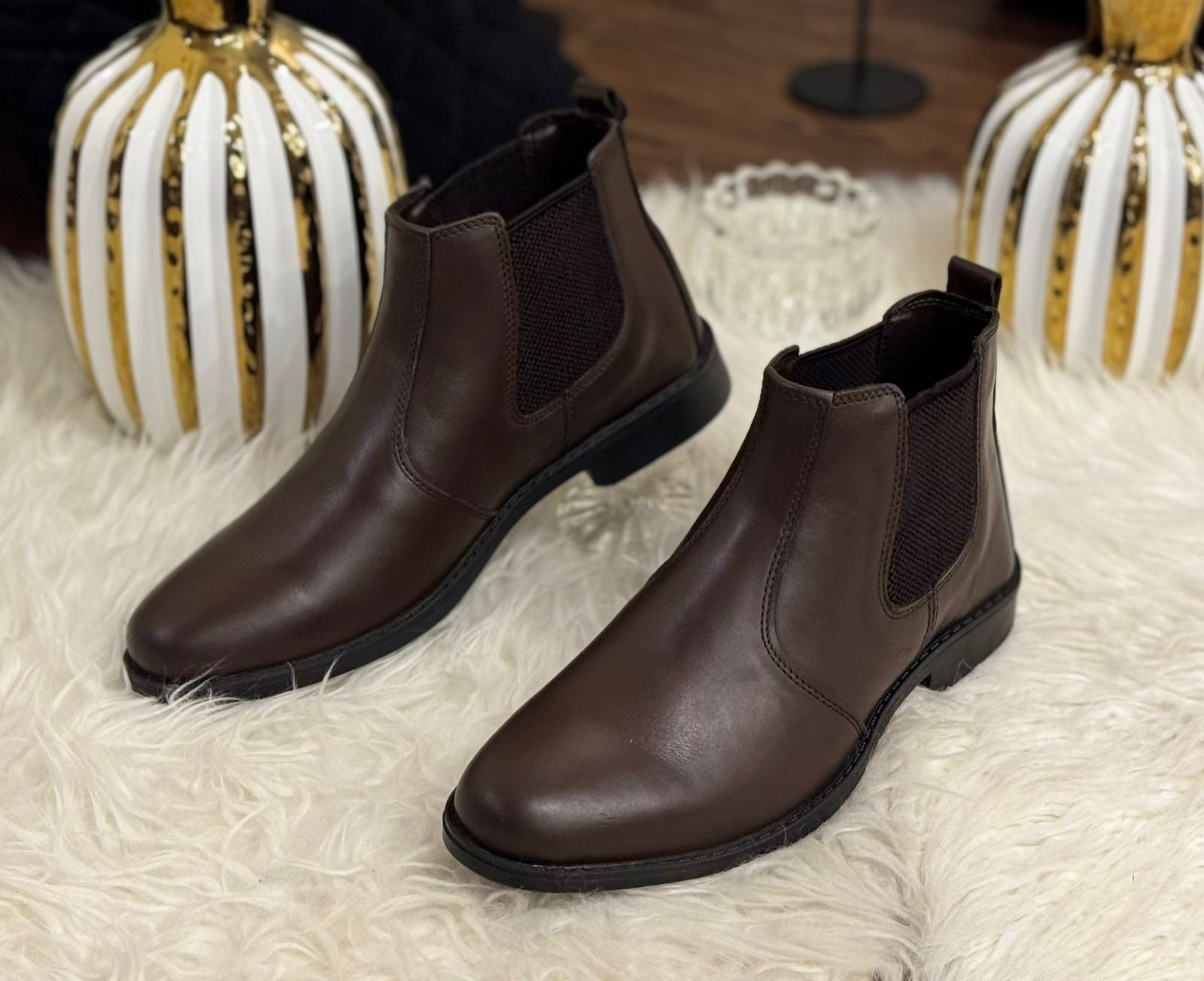 Walk Worthy Chelsea Boots — Dark Brown