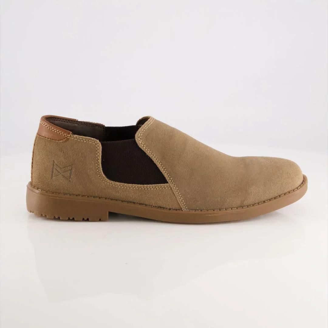 Walk Worthy Chelsea Shoes — Fawn Suede
