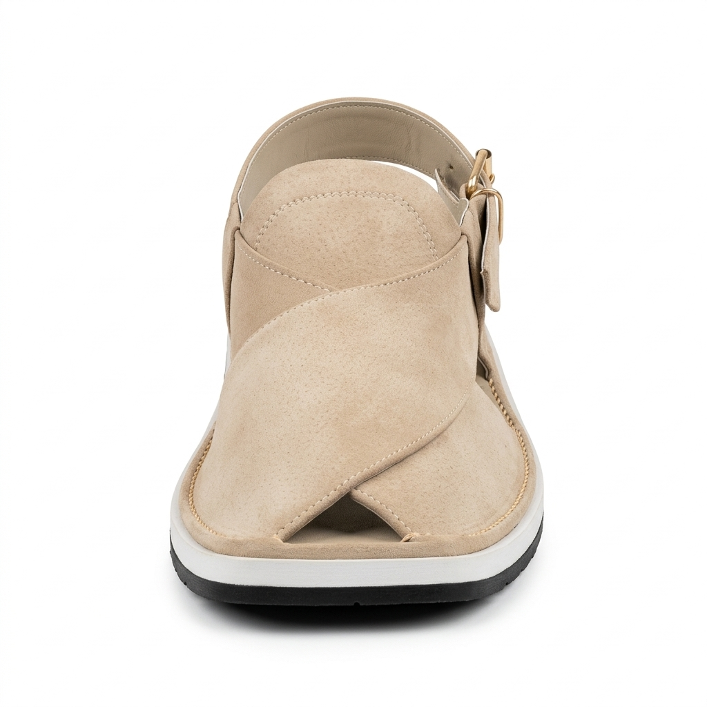 Walk Worthy Peshawari Chappal — Dusty Ash