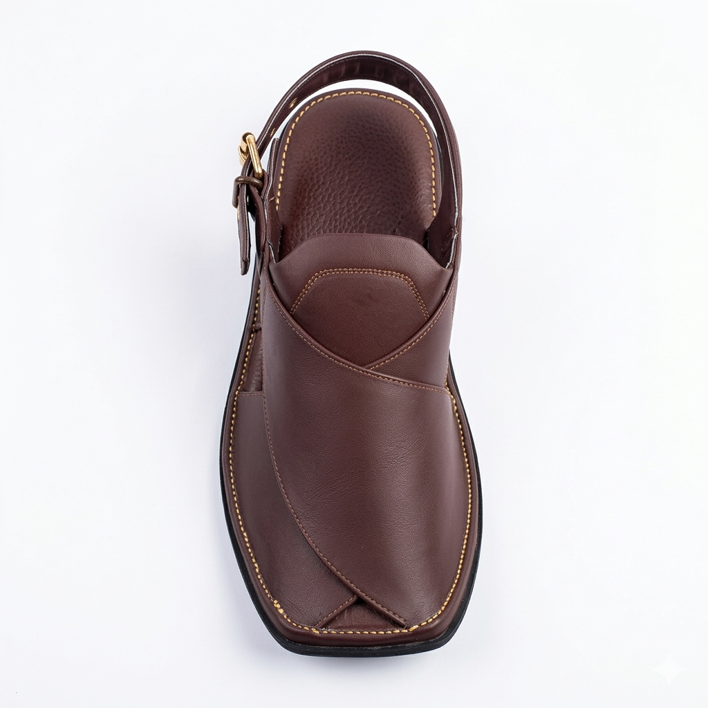 Walk Worthy Peshawari Chappal — Sultan Brown