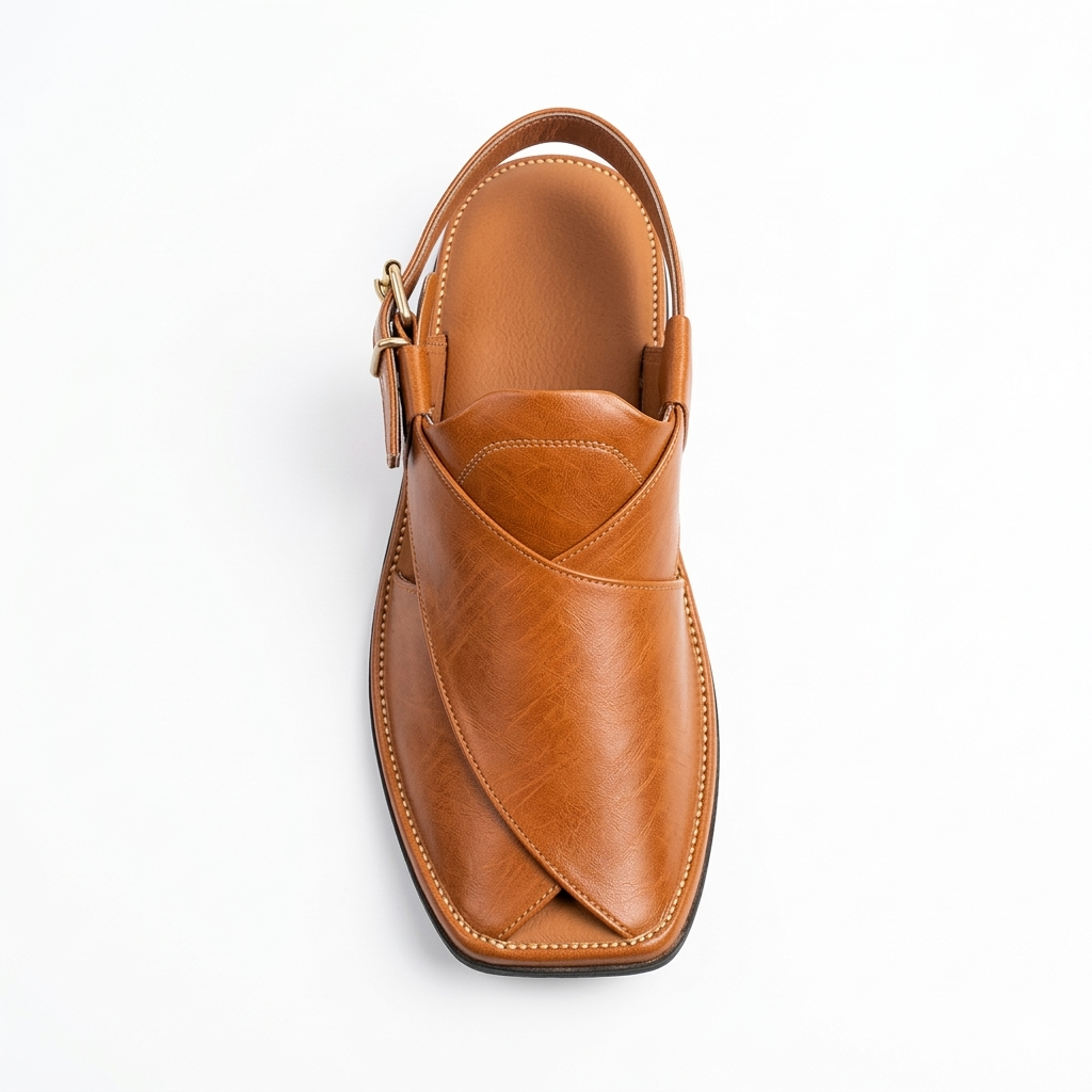 Walk Worthy Peshawari Chappal — Caramel Rush