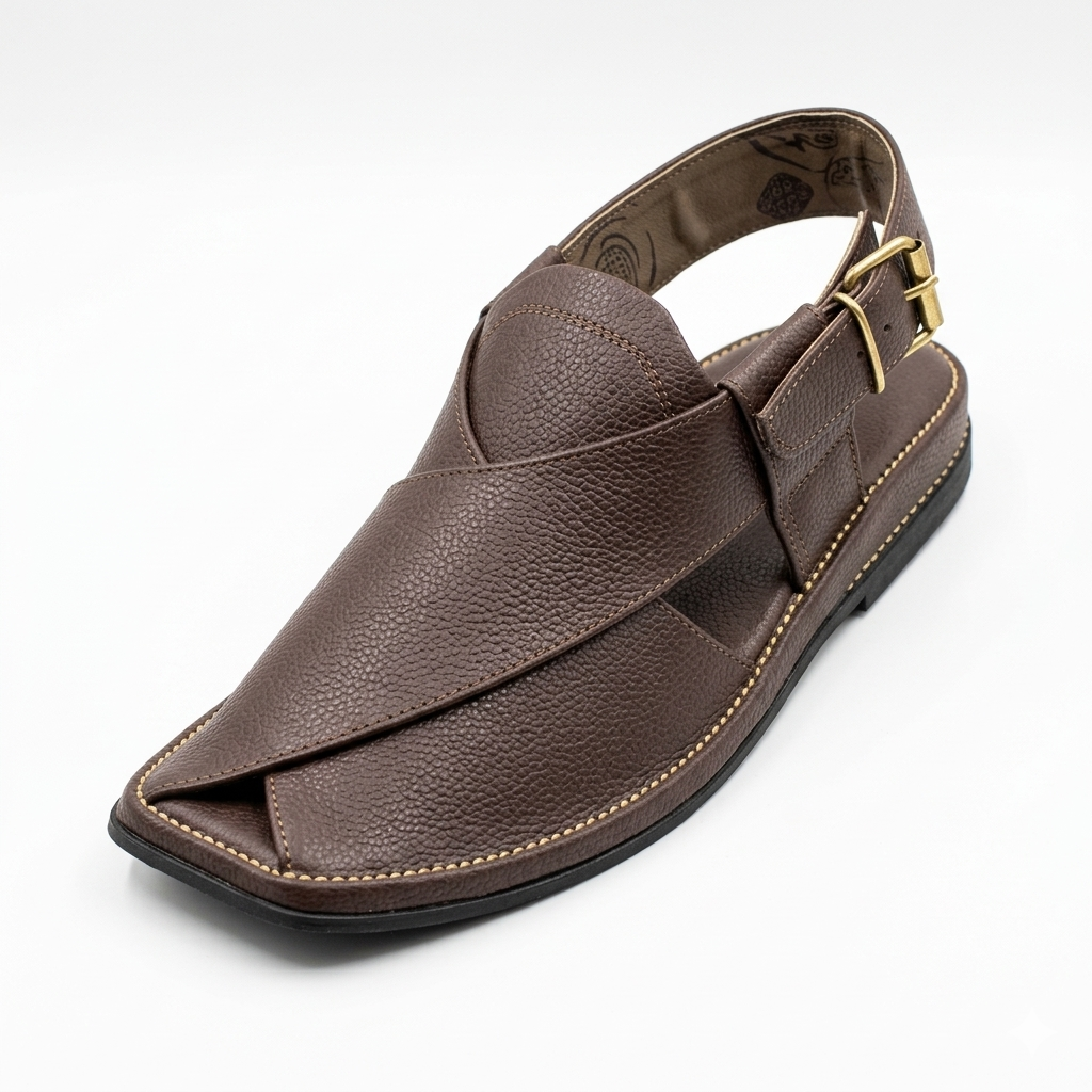 Walk Worthy Peshawari Chappal — Roasted Coffee