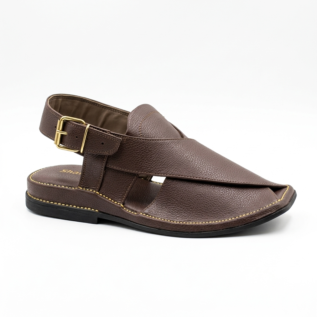 Walk Worthy Peshawari Chappal — Roasted Coffee