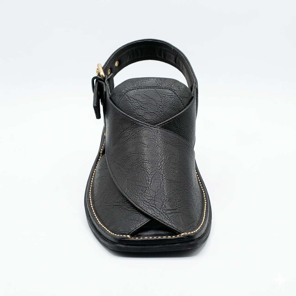 Walk Worthy Peshawari Chappal — Midnight Jet
