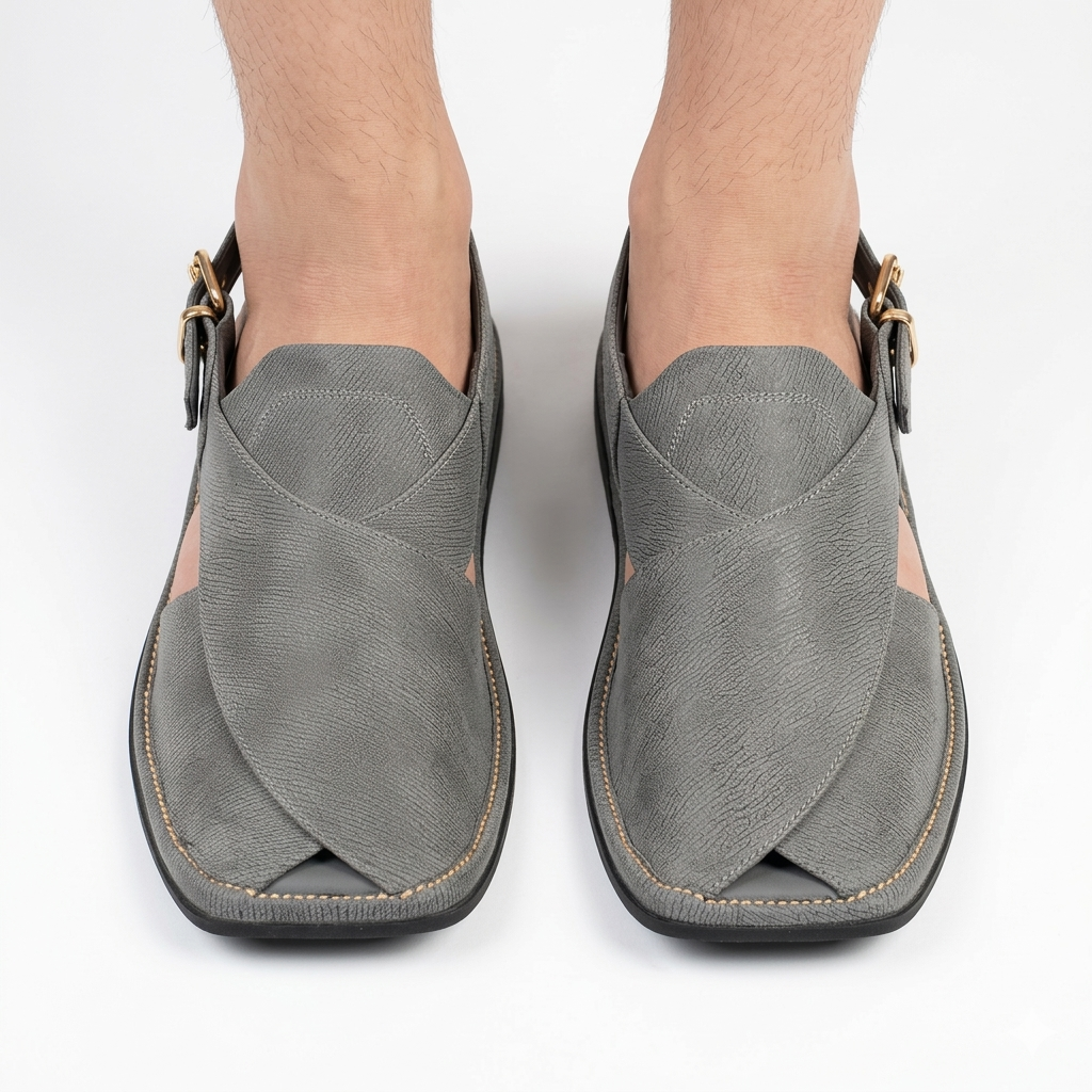 Walk Worthy Peshawari Chappal — Steel Storm
