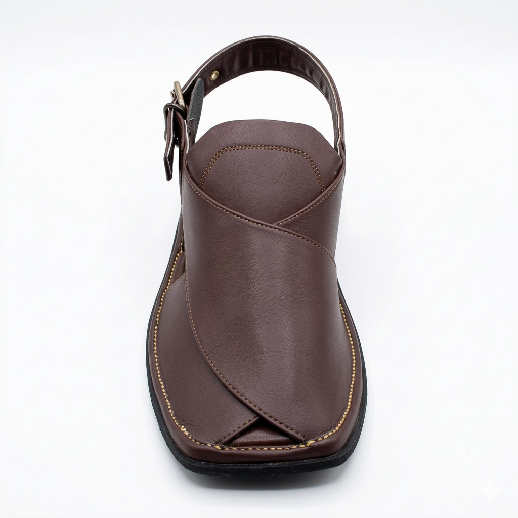 Walk Worthy Peshawari Chappal — Sultan Brown